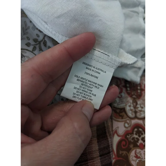 Abel The Label Dress Womens XS Yellow Jaase Halter Ditsy Floral Mini Boho Floral - Picture 7 of 11